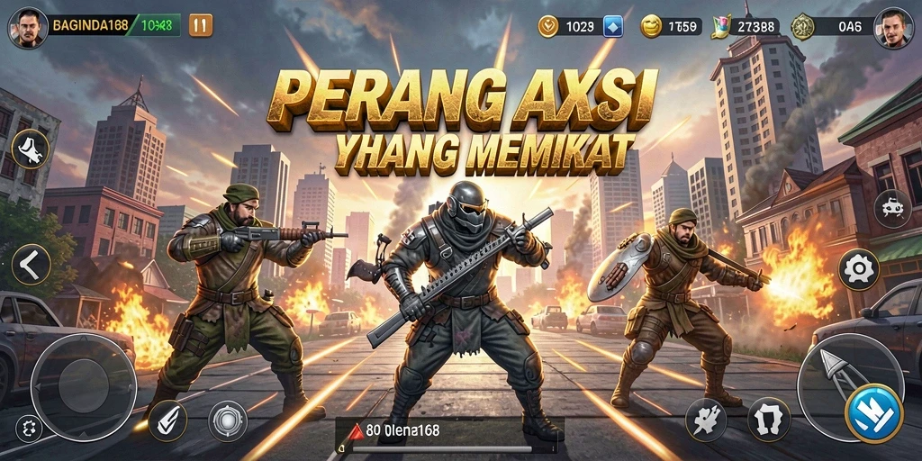 Tampilan mendebarkan dari gameplay BAGINDA168 yang penuh aksi.