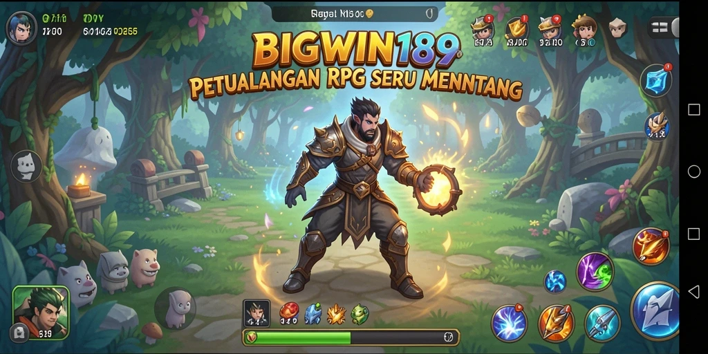 Tampilan gameplay RPG yang menarik di BIGWIN189 dengan grafik yang memukau.
