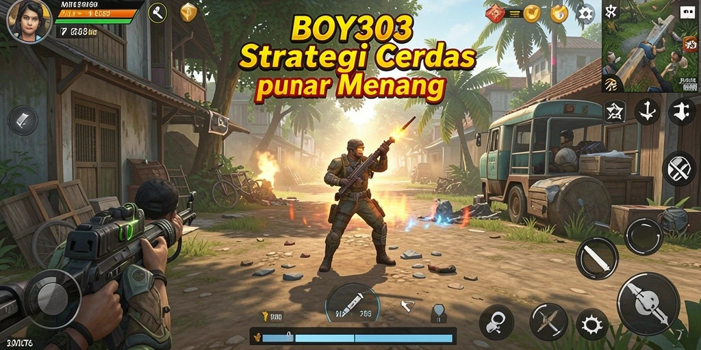 Tampilan gameplay BOY303 yang menegangkan dan strategis.