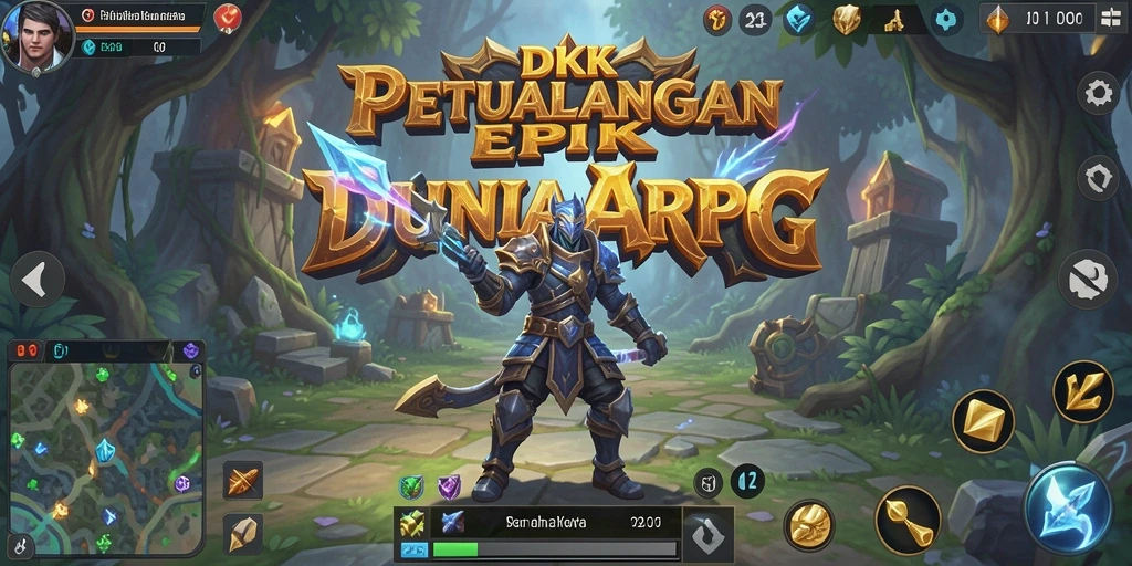 Tampilan gameplay DKK yang seru dan menantang.
