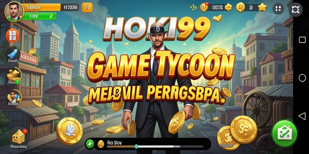 Tampilan gameplay HOKI99 dengan elemen bisnis yang menarik.