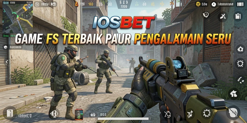 Tampilan gameplay seru dan mendebarkan dari IOSBET.