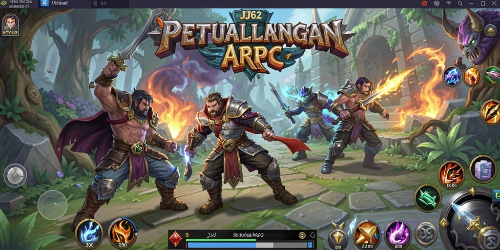 Tangkapan layar petualangan epic di <strong>JJ62</strong> menunjukkan aksi pertarungan yang mendebarkan.