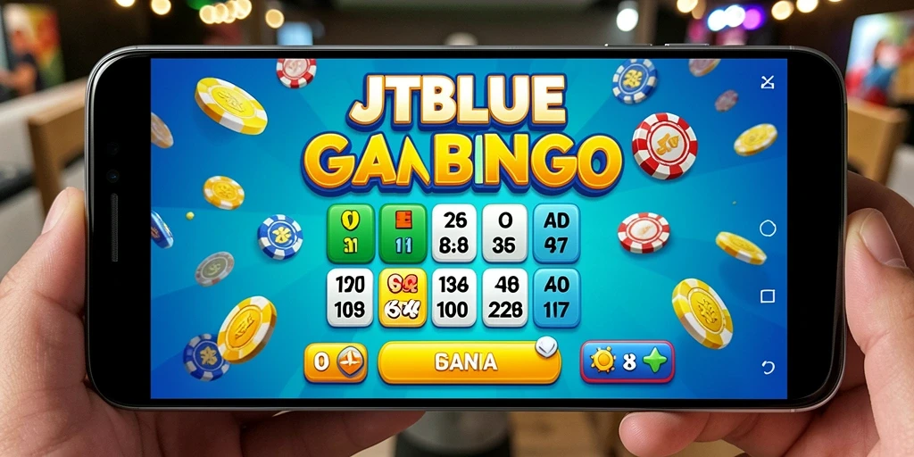 Screenshot gameplay Bingo JTBLUE yang seru dan menyenangkan.