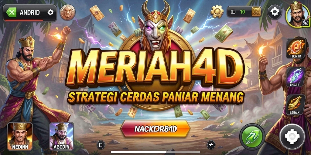 Tampilan gameplay MERIAH4D yang intens dan strategis.