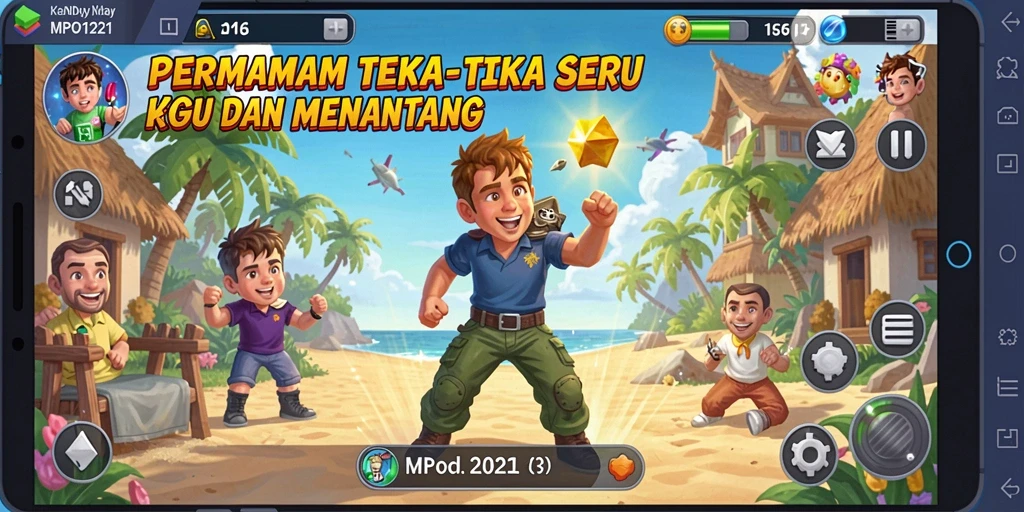 Tampilan gameplay MPO1221 yang menarik dan penuh warna.