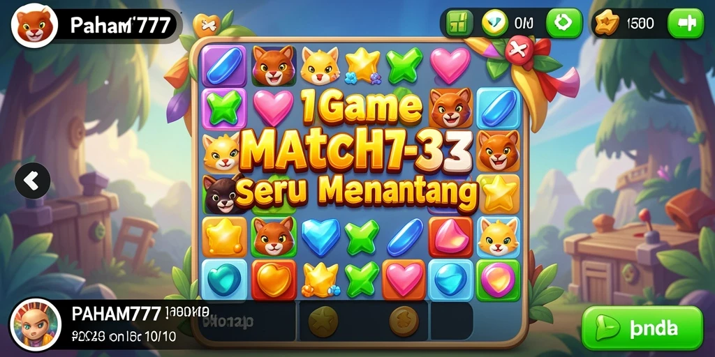 Screenshot utama PAHAM777 menampilkan gameplay seru dan penuh warna.