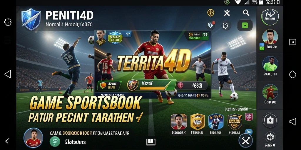 Tangkapan layar gameplay Sportsbook PENITI4D yang menarik.