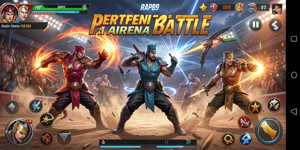 Gameplay seru dan mendebarkan dalam pertarungan di <strong>RAP89</strong>.