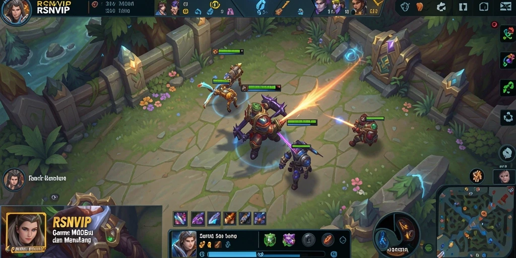 Gambaran gameplay seru dalam RSNVIP dengan aksi yang mendebarkan.
