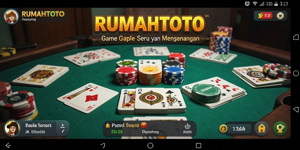 Tampilan gameplay RUMAHTOTO yang menarik dan interaktif.