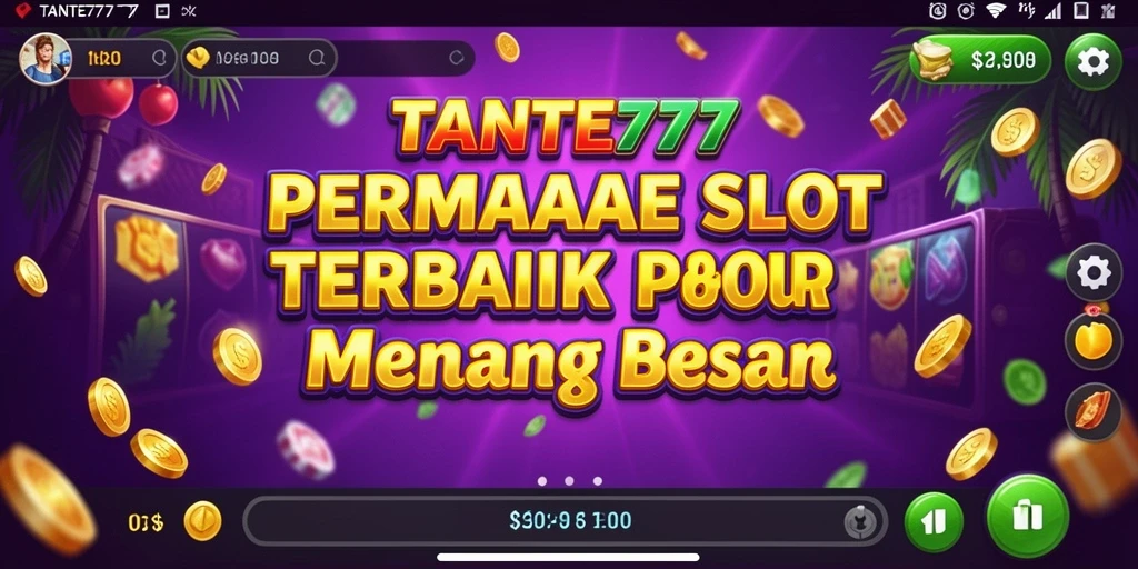 Tangkapan layar TANTE777 menampilkan gameplay Slot dengan grafis yang menakjubkan.